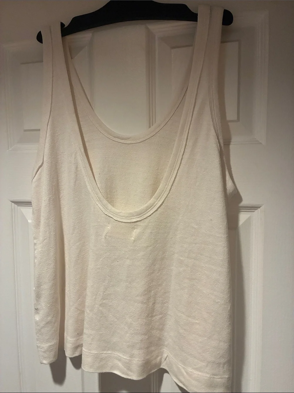 Free People Scoop Neck Silk Tank